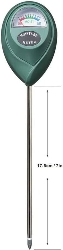 Pflanzen-Feuchtigkeitstester, Hygrometer-Feuchtigkeitsmessgerät für Blumentopf, Garten, Bauernhof, Hof, keine Batterien ...