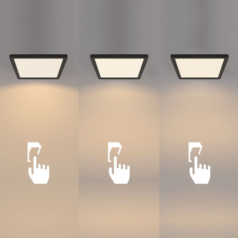 Philips - SceneSwitch 8720169347915 LED-Panel 12 w Warmweiß Schwarz