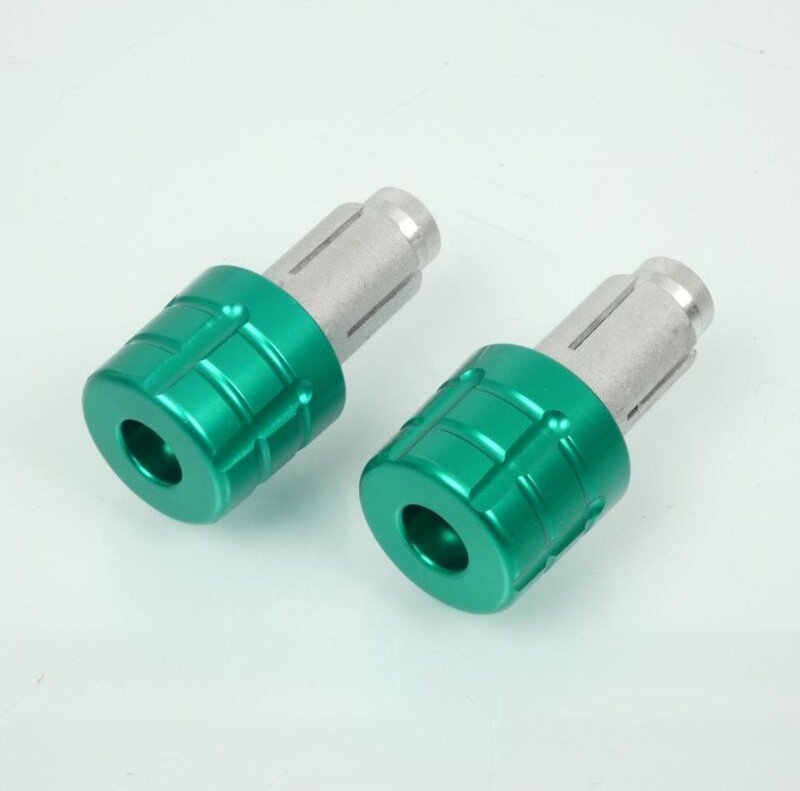 Lenkerendstück grün Typ Granate für Motorradlenker