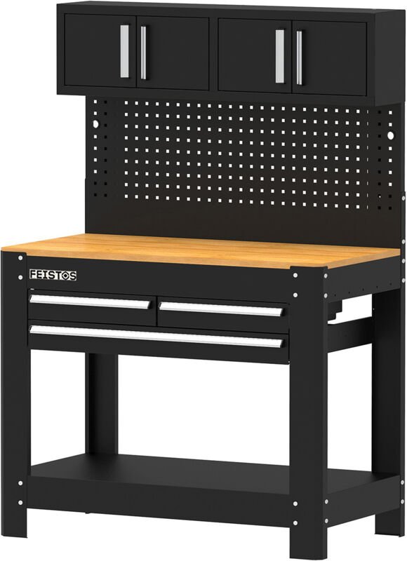 FEISTOS Werkbank mit Rückwand