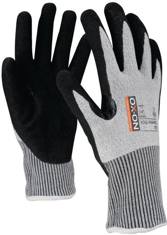 Thumbnail - Schnittschutzhandschuhe Cut Supreme 9604 Größe 10 schwarz/grau/weiß EN388, EN420 PSA-Kategorie ii
