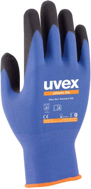 Uvex - Athletic Lite 60027 Schutzhandschuhe - 11 (xxl) - Blau