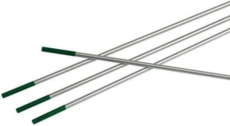 Wolframelektrode wp ø 2,4 mm Länge 175 mm grün