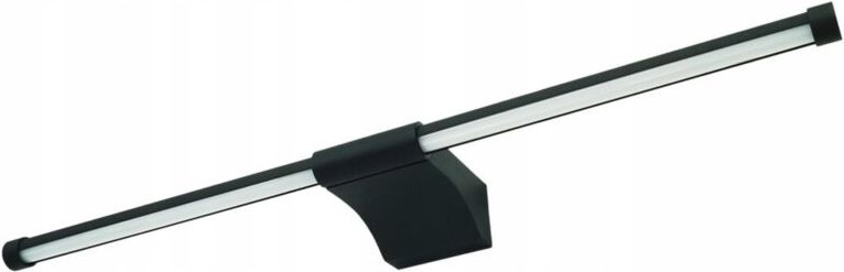 LED BADEZIMMERLAMPE WANDLEUCHTE ÜBER DEM SPIEGEL 42cm SCHWARZ AVIORA 8W 4000K 780lm