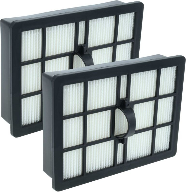 vhbw 2x Staubsaugerfilter Ersatz für Grundig 759551359600, VCF56 für Staubsauger - Schmutzfilter, Filtereinheit