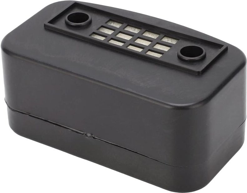 65-mm-Luftkompressor-Schalldämpfer, 65-mm-Kompressor-Einzelluftfilter, leiser Kompressor, hocheffiziente Kunststoff-Kraf...