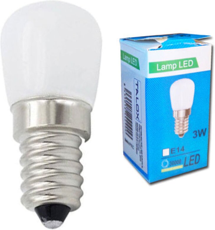 TALOX LED-Lampe für Kühlschrank 1,5W E14 6000K