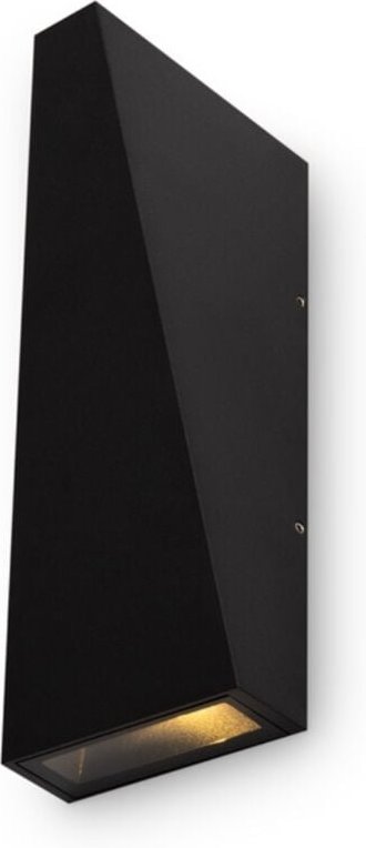 Maytoni - Wandleuchte Außenleuchte led Wandlampe Gartenlampe Metall Schwarz IP54 h 20 cm