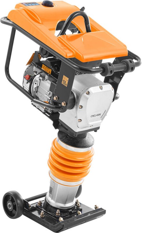 Mophorn - Hampelmann Verdichter - 6,5 ps Kraftstoffbetriebener Vibrationsstampfer mit 196-cm³-Motor. Liefert 3600 lbs Sc...