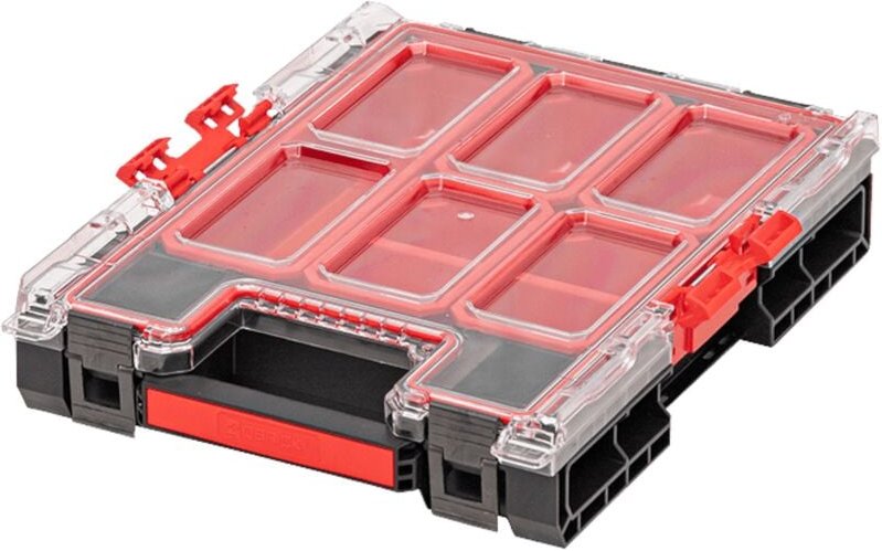 Drakkar Equipement - Qbrick System one Organizer m stapelbar 365 x 265 x 77 mm 2,5 l ip 66 mit 5 Inlays