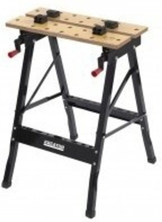 Klappbarer Werkbank mit 2 Ablagen - Outifrance