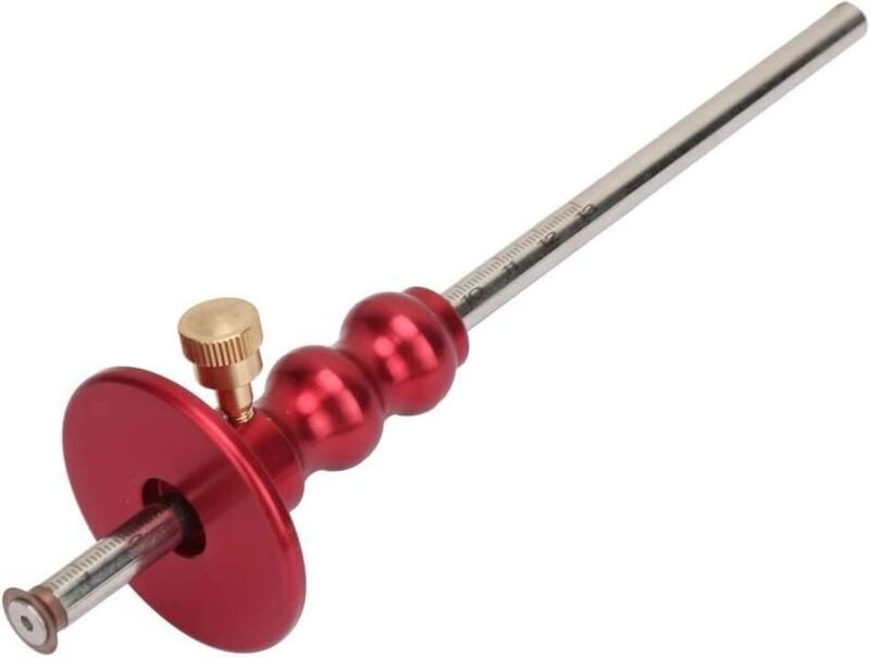 Holzmarkierungslehre – Holzschreiber, Einstecklehre, Markierung von Holzbearbeitungsrädern (rot) - Lablanc