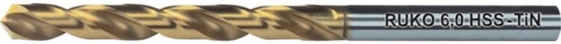 10x Spiralbohrer din 338 Typ n hss-g TiN ø 8,7 mm - 250087T - Ruko