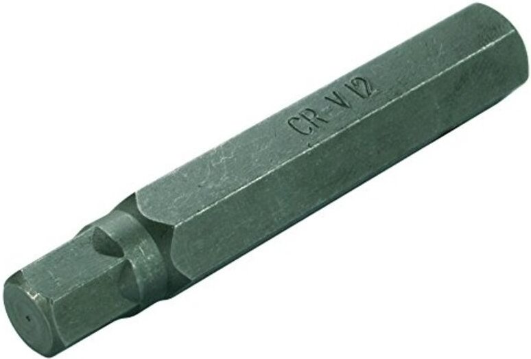 Bit Länge 75 mm Antrieb Außensechskant 10 mm (3/8') Innensechskant 12 mm