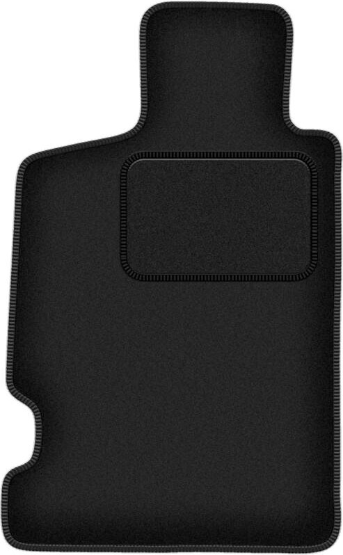 Fahrermatte schwarz für: Citroen Saxo Fließheck (1996-2003)