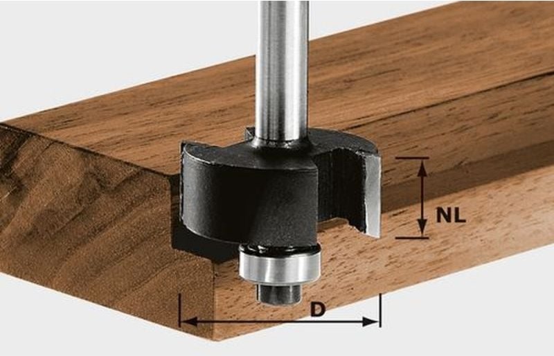 Falzfräser hw S8 D31,7/NL 12,7 – 491022 - Festool