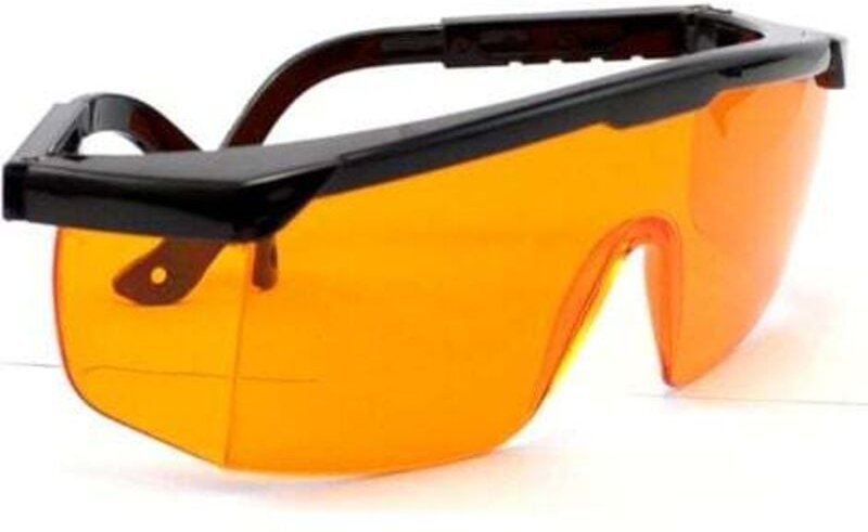 UV-Schutzbrille, zahnärztliche lichthärtende Blaulicht-Schutzbrille 190–490 Nm, medizinische Blaulicht-Fluoreszenz-UV-La...