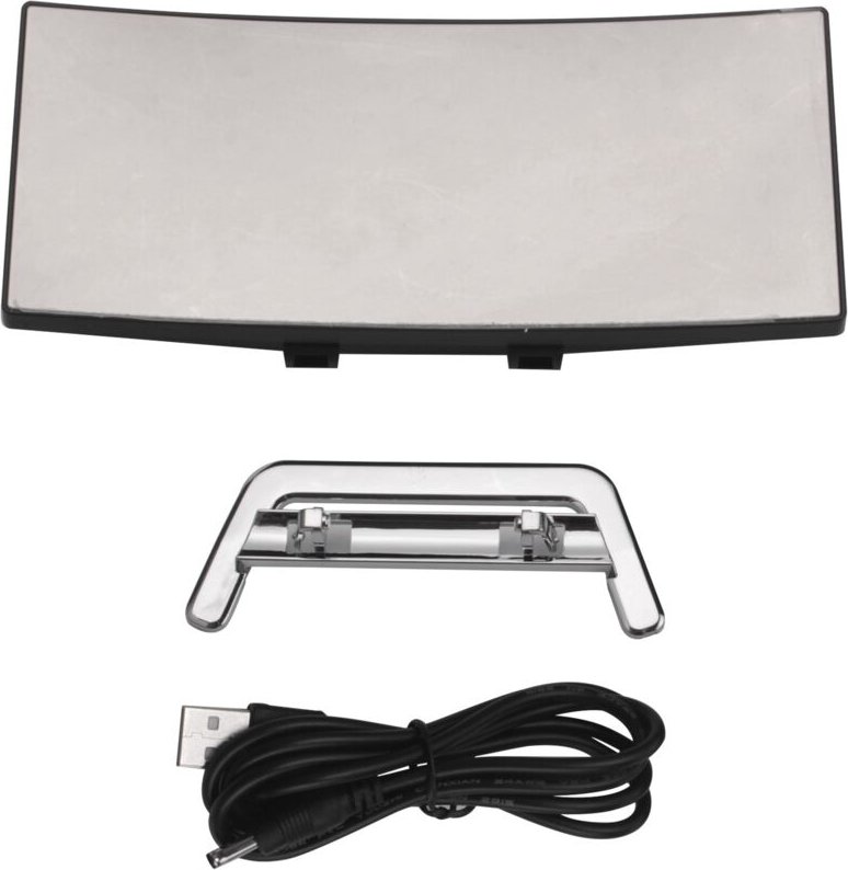 Digitaler ,7 Digital Uhr mit Gebogenem,Dimmbarem led Bildschirm für Kinder ,GroßE WeißE Uhr,Schlummer Funktion,LED Schre...