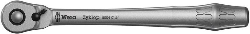 Wera - Metall-Knarre mit Umschalthebel 1/2'Antrieb, 8004 c Zyklop