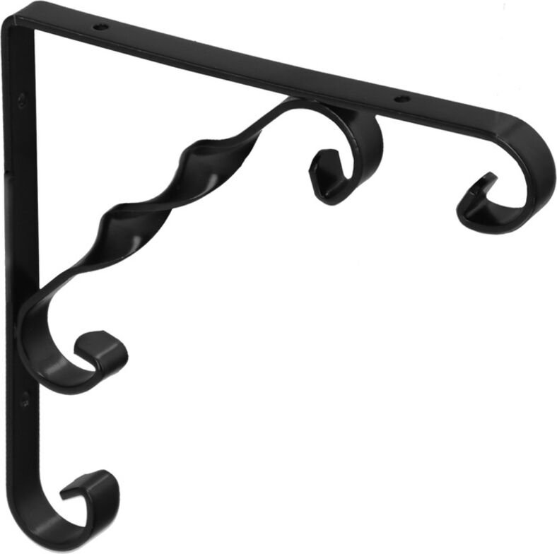 Verstärkte Ziermotte, Farbe Schwarz, 200 x 200 cm.