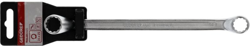 R01101415 Doppelringschlüssel SW14x15 mm 228 mm