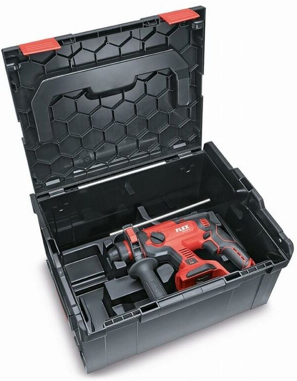 Flex - che 18.0-EC Akku Kombi-Bohrhammer, Ausführung: 461768, 2x5,0Ah/L-Boxx