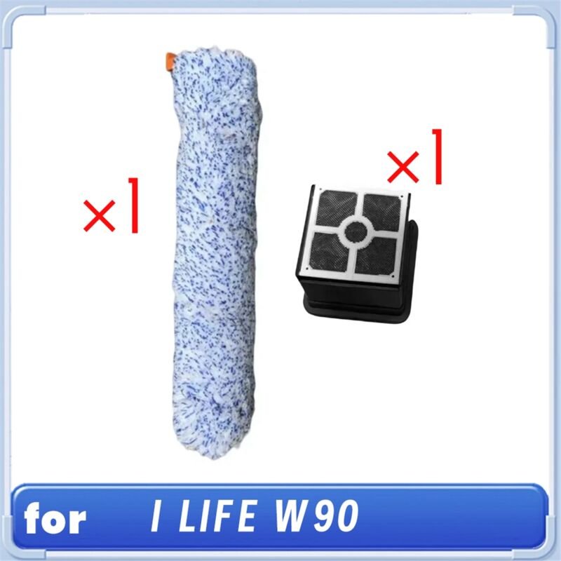 Bürstenrolle und Filter für den W90 Roboat Staubsauger