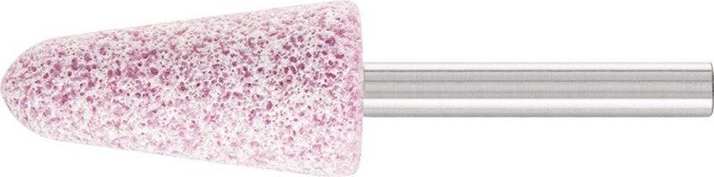 Pferd - Schleifstift K.30 ek D.20xH.32mm Schaft-D.6mm Kegelform Härte 0 rosa (ar)