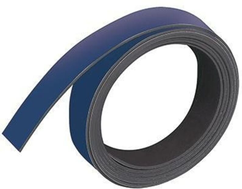 Franken - Magnetband 10 mm x 1 m (b x l) blau 10 mm x 1 m (b x l) blau
