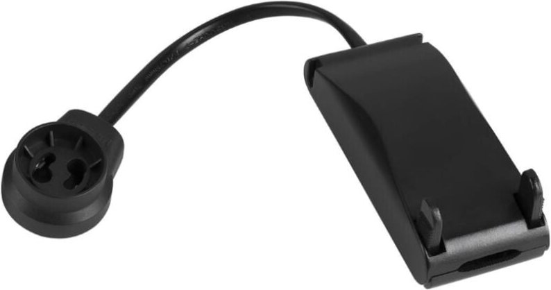 SLV - Gu10 fassung für led lampen max 10w ip20 schwarz - 1007283