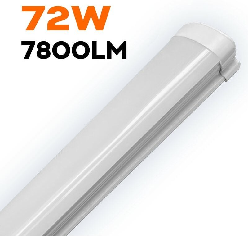 Led-Leiste 72w 7800lm 120cm Wasserdicht Ip65 Neutralweiss