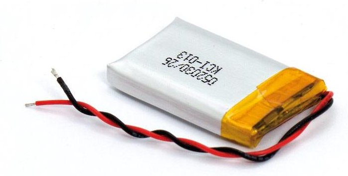 Lithium-Batterie 3,7V 250mA Steuersatz 20X30X5mm