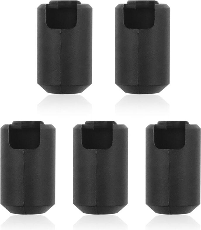 5-Teilige Hotend-Silikon-Sockenschutzabdeckung, 3D-Druckerteile, Hohe Temperaturbeständigkeit für qidi Plus 4 3D-Drucker