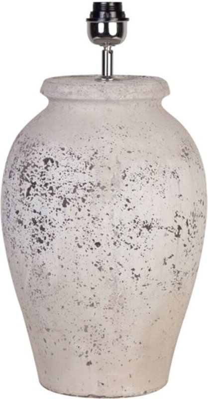 Tischlampe - Vulsini - grau - keramik - einzelne - Light&living