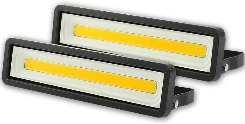 2er-Set LED-Fluter für den Außenbereich, 50 w, 4000 lm, LED-Außenstrahler 220 v, leistungsstark, IP66 wasserdicht, Siche...