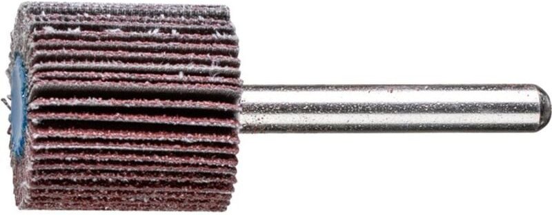 Fächerschleifer Ø25xHmm K.60 Alu.Schaft-D.6mm Pferd