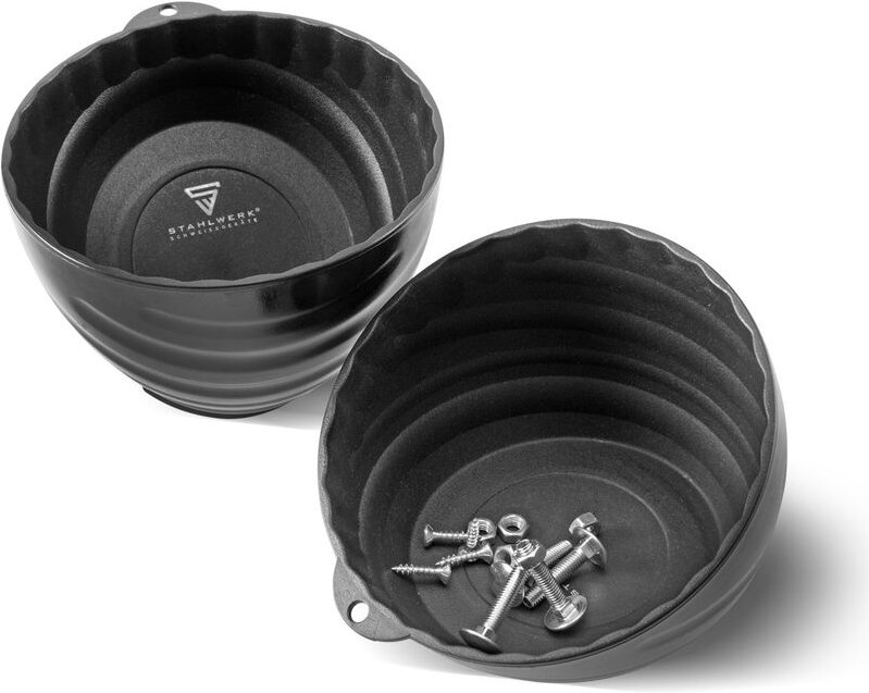 STAHLWERK Magnetschale 6 Zoll aus Kunststoff mit starker Haftkraft 2 Stück