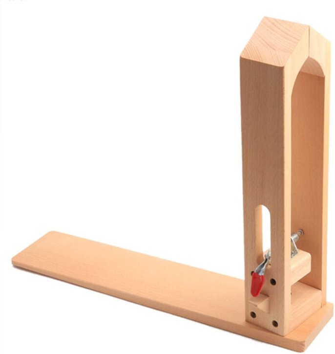 Lederhalteklammer, Holz-Ledernähwerkzeug-Halteklammer, DIY-Verarbeitung, grundlegendes Nähpferd zum Halten von Leder bei...