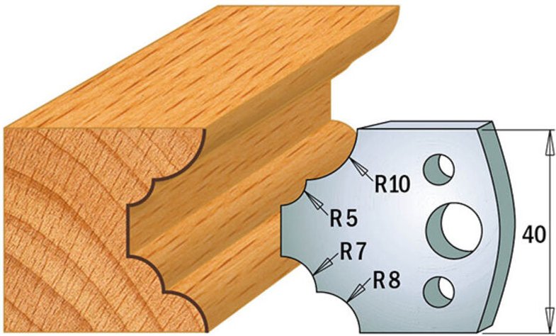 691.022 Paar Abweiser 40x4mm