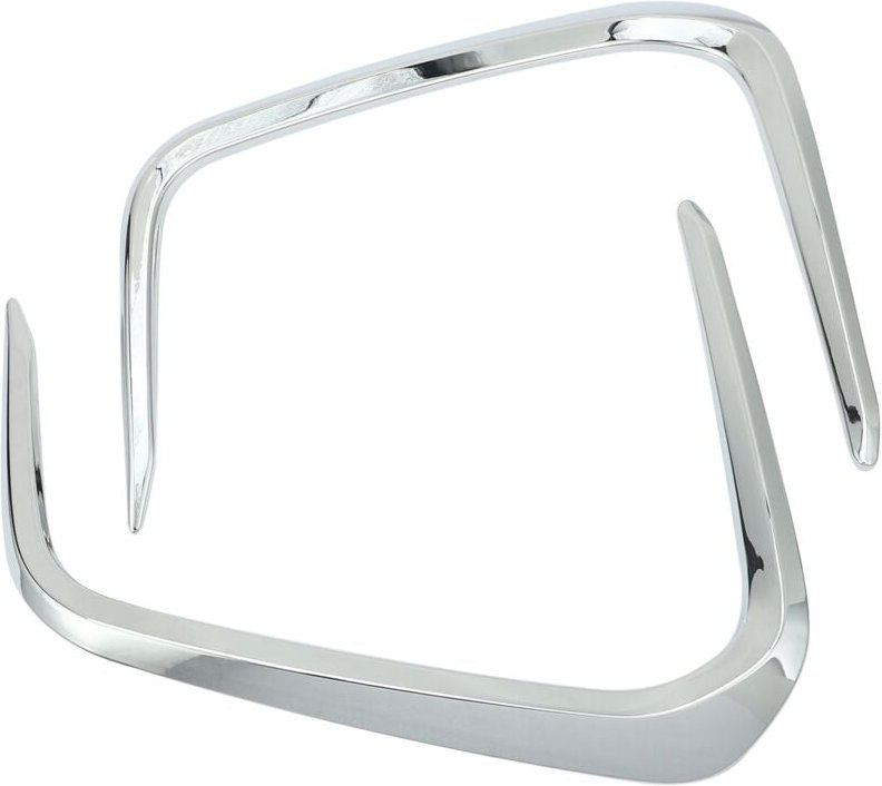 Tlily - Nebelscheinwerfer Lampe Ring Frame Cover Trim Fit für E210 Altis 2019 2020 Bright Silber