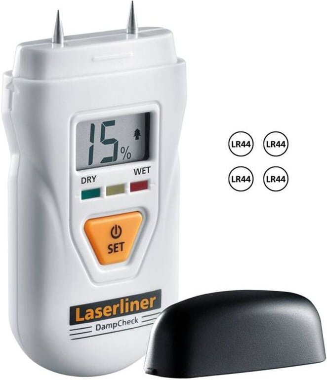 Feuchtemessgerät DampCheck für Brennholz - Laserliner