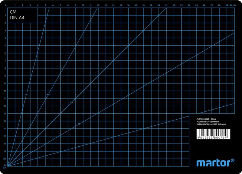 Schneidmatte 320 x 230 x 3 mm