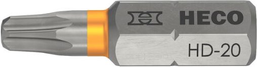 Heco Bit, HECO-Drive, HD-20, orange, 10 Stück