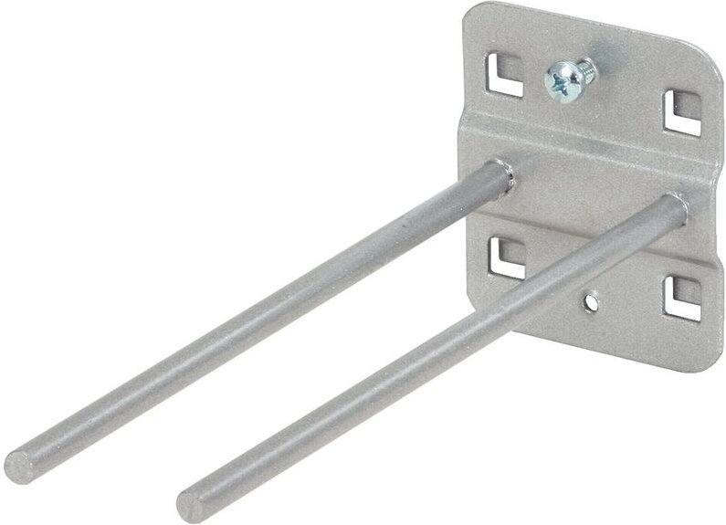 Doppelter Werkzeughalter mit geradem Dorn ø 6mm, 75mm