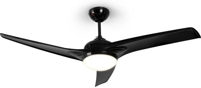 Klarstein - Figo Deckenventilator 2-in-1: Ventilator & Deckenlampe ø 52" (132 cm ) 3 Flügel 10.039 m³/h 2 Laufrichtungen...