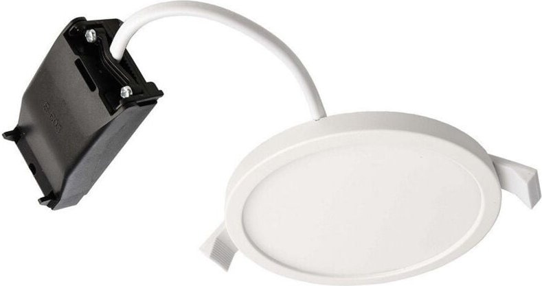 Trade Shop - Runde Deckeneinbauleuchte 10cm LED-Strahler 7W Moderne warme Lichtplatte Decke -