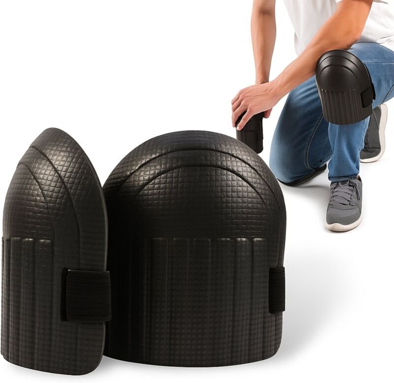 Arbeitsknieschoner, Gartenknieschoner aus Schaumstoff, Set mit 2 Stück