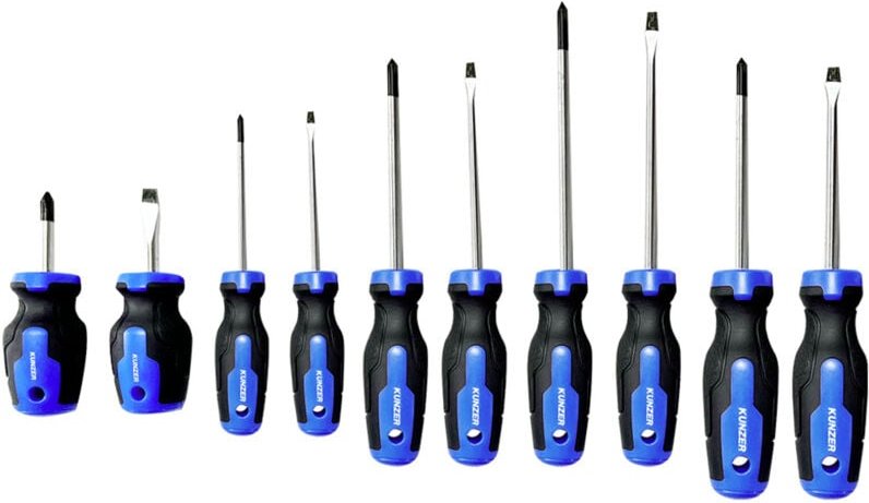 Kunzer 7SD10 Universal Schraubendreher-Set