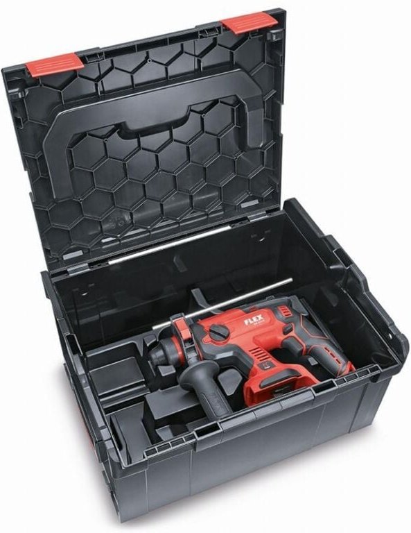 Flex - che 18.0-EC Akku Kombi-Bohrhammer, Ausführung: 461768, 2x5,0Ah/L-Boxx