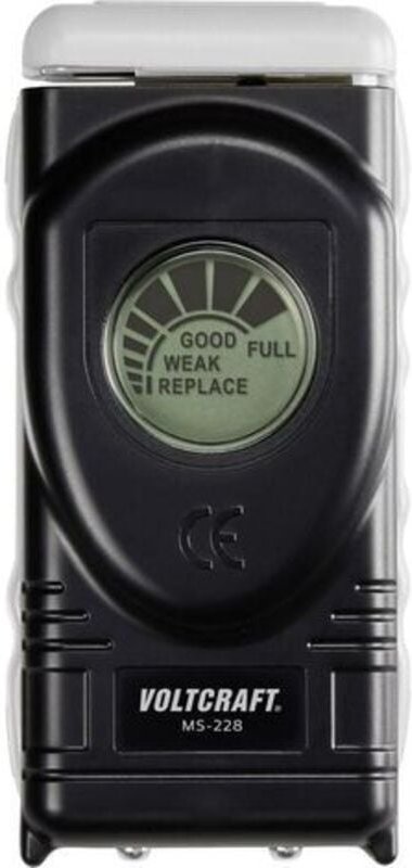Thumbnail - VOLTCRAFT Batterietester MS228 Messbereich (Batterietester) 1,5 V, 1,55 V, 9 V Batterie MS228